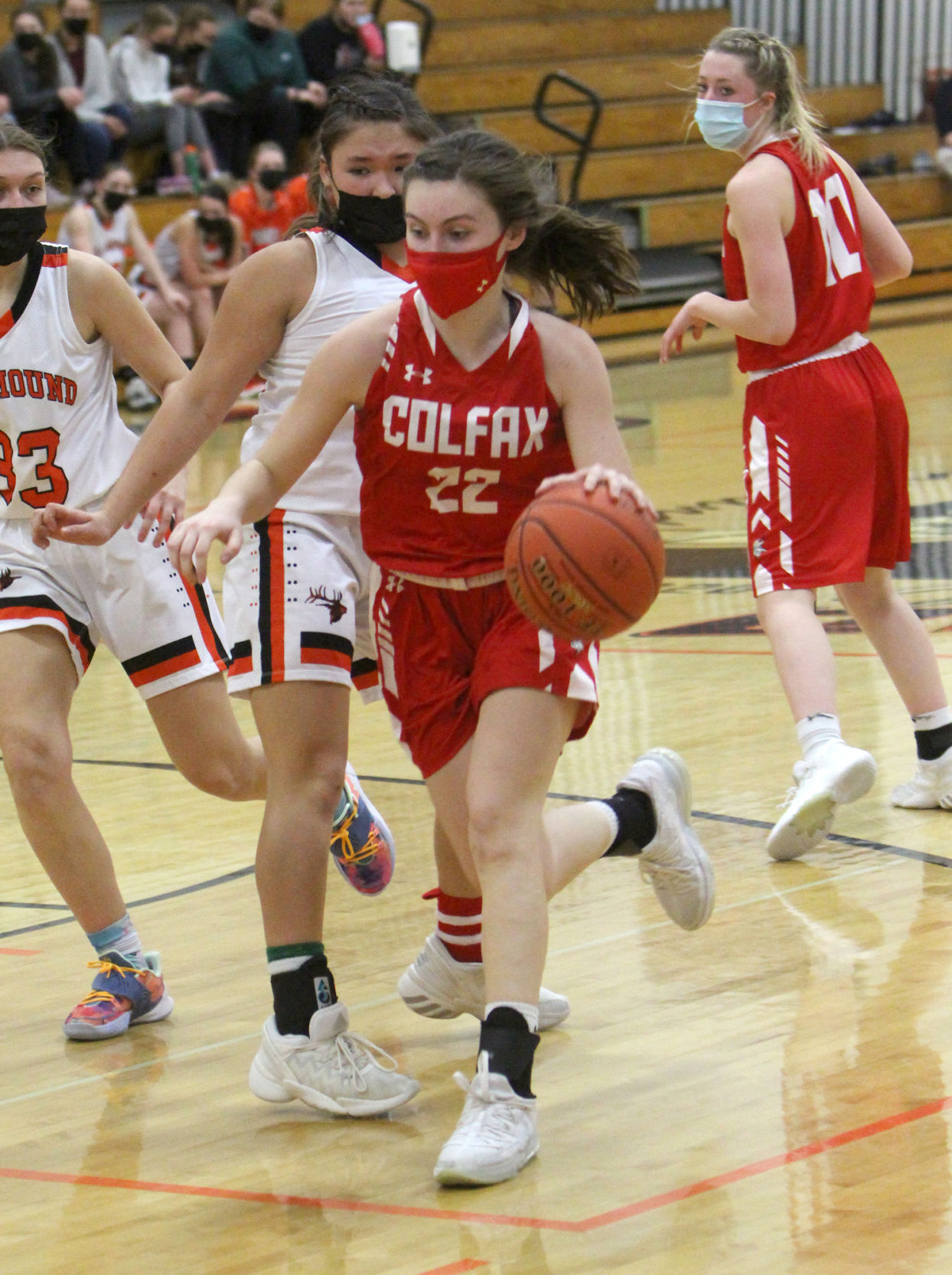 Colfax at Elk Mound girls basketball 1-25-21